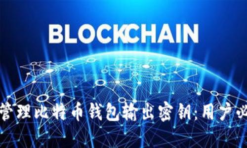 如何安全管理比特币钱包输出密钥：用户必读的指南